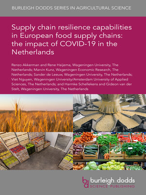 cover image of Supply Chain Resilience Capabilities in European Food Supply Chains